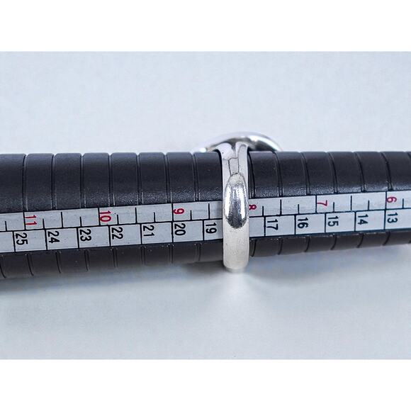 Vintage 925 Silver Lapis Lazuli Ring Chunky Teardrop Statement Blue - Picture 8 of 11